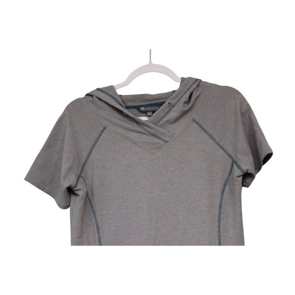 Title Nine Dress Size Medium Hooded Pullover Outdoor Nature Camping Athleisure - Picture 2 of 14